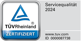 Kfz Meisterbetrieb Marinelli GmbH ist von TÜV Rheinland zertifiziert Bild mit Zertifikat von TÜV-Rheinland
